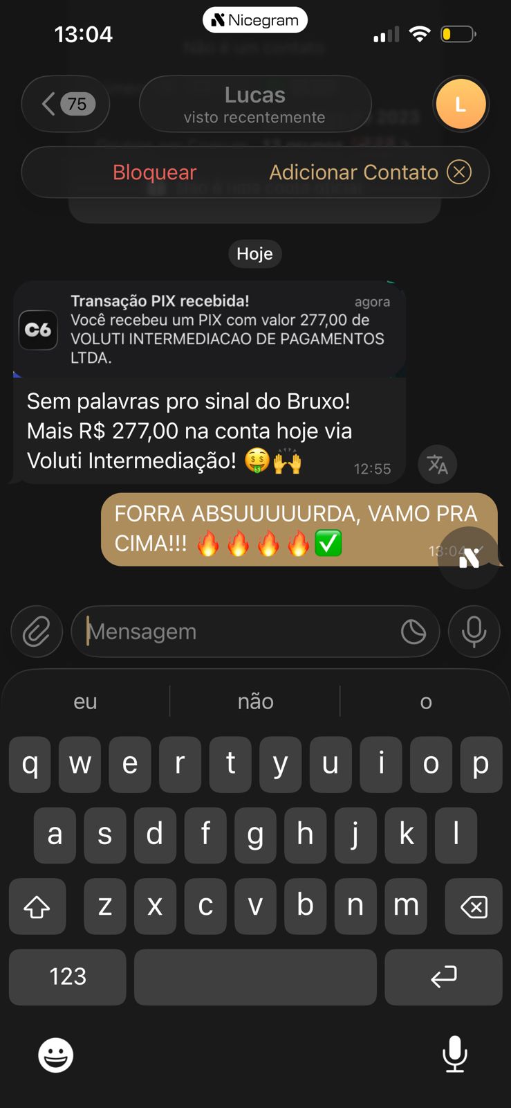 print ganho